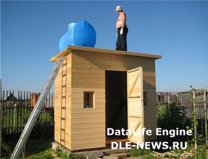 Строительство дачного душа