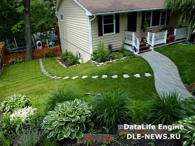 "Лёгкий" ландшафтный дизайн