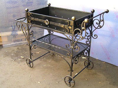 Преимущества кованых мангалов