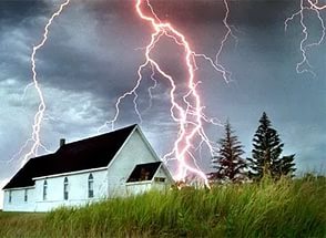Защита зданий от молний