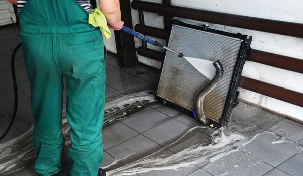 чистка радиатора своими руками