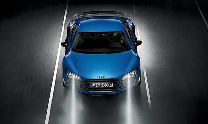 фото светодиодной фары автомобиля