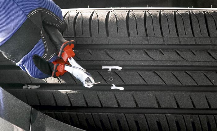 шины Run Flat не боятся проколов